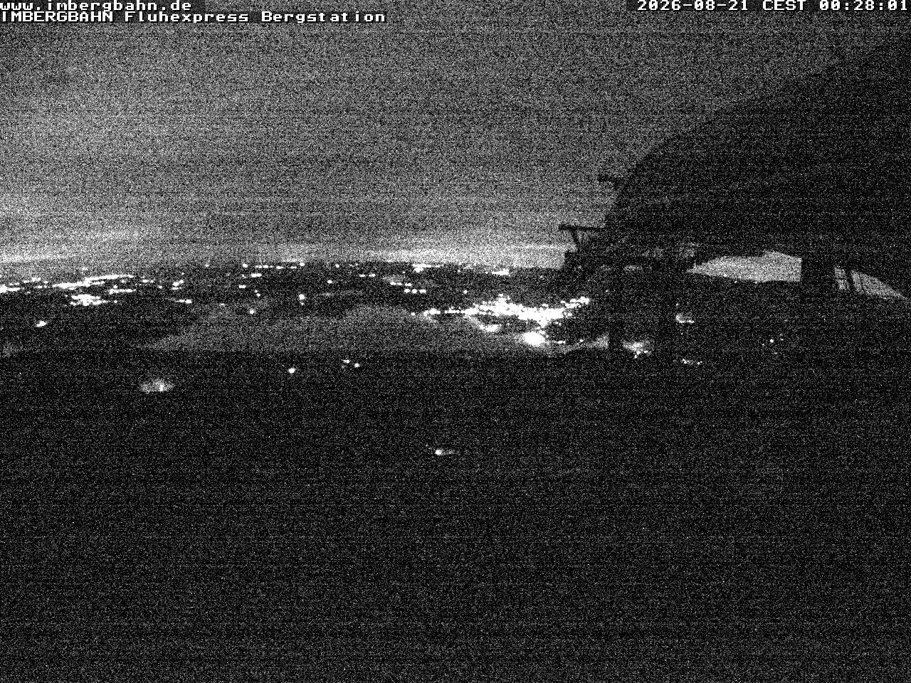 Archiv Foto Webcam Fluhexpress - Bergstation