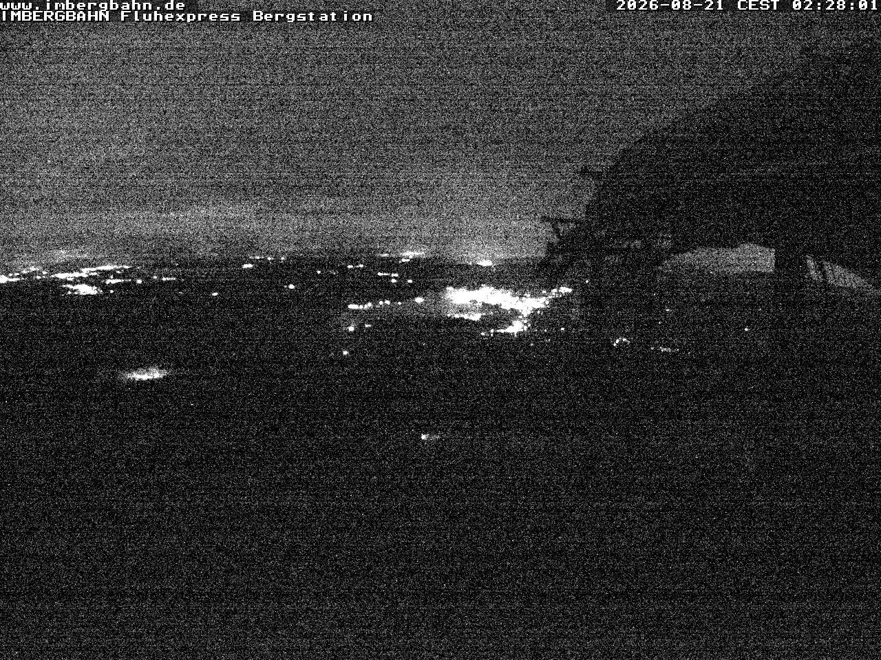 Archiv Foto Webcam Fluhexpress - Bergstation