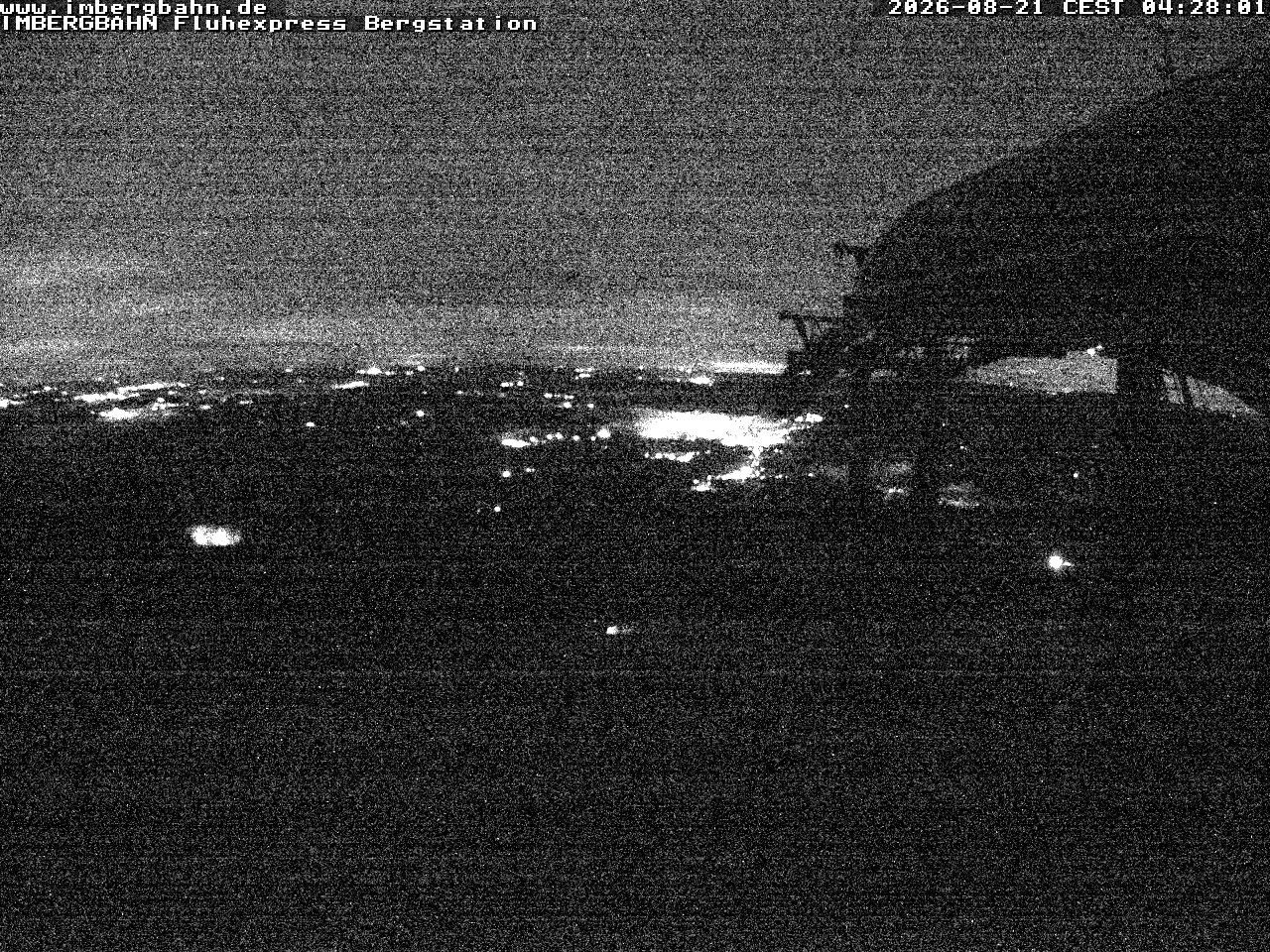 Archiv Foto Webcam Fluhexpress - Bergstation