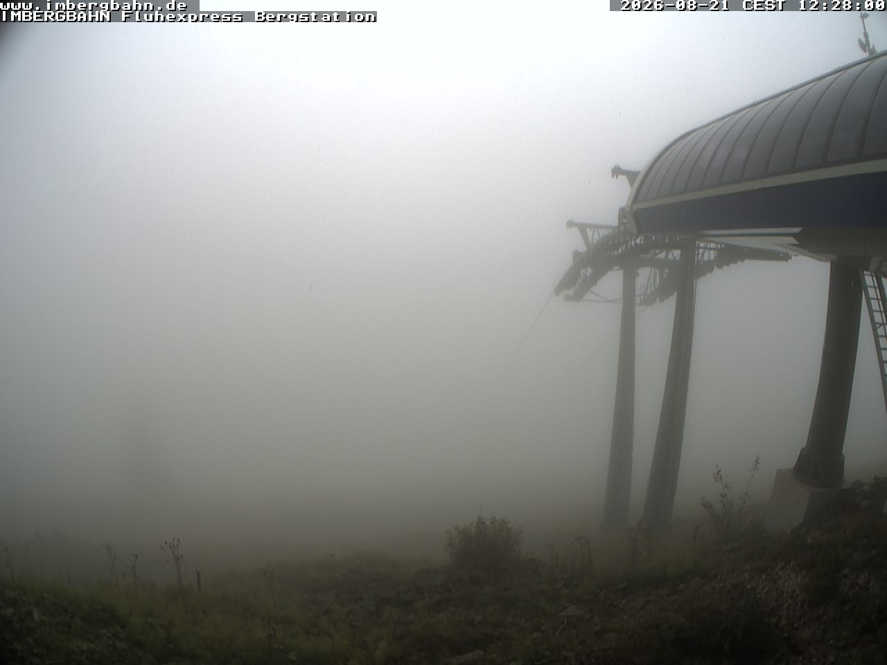 Archiv Foto Webcam Fluhexpress - Bergstation