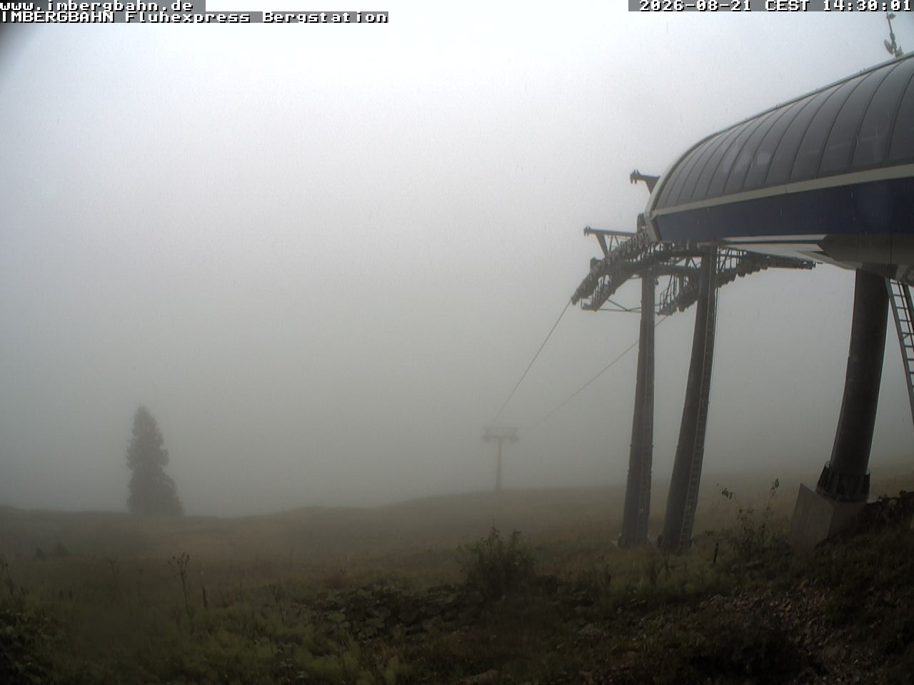 Archiv Foto Webcam Fluhexpress - Bergstation