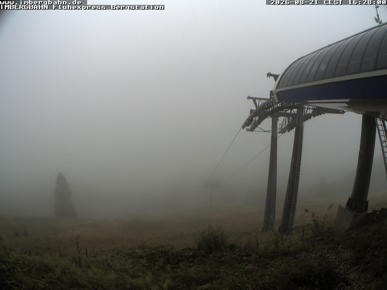 Archiv Foto Webcam Fluhexpress - Bergstation