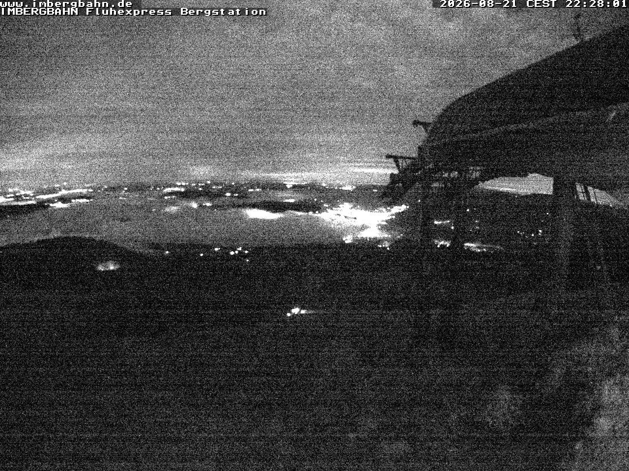 Archiv Foto Webcam Fluhexpress - Bergstation