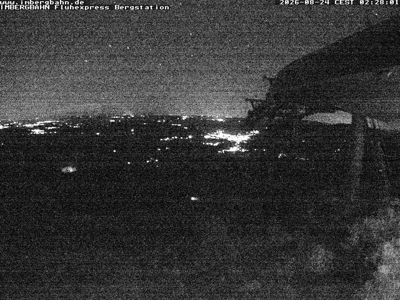Archiv Foto Webcam Fluhexpress - Bergstation
