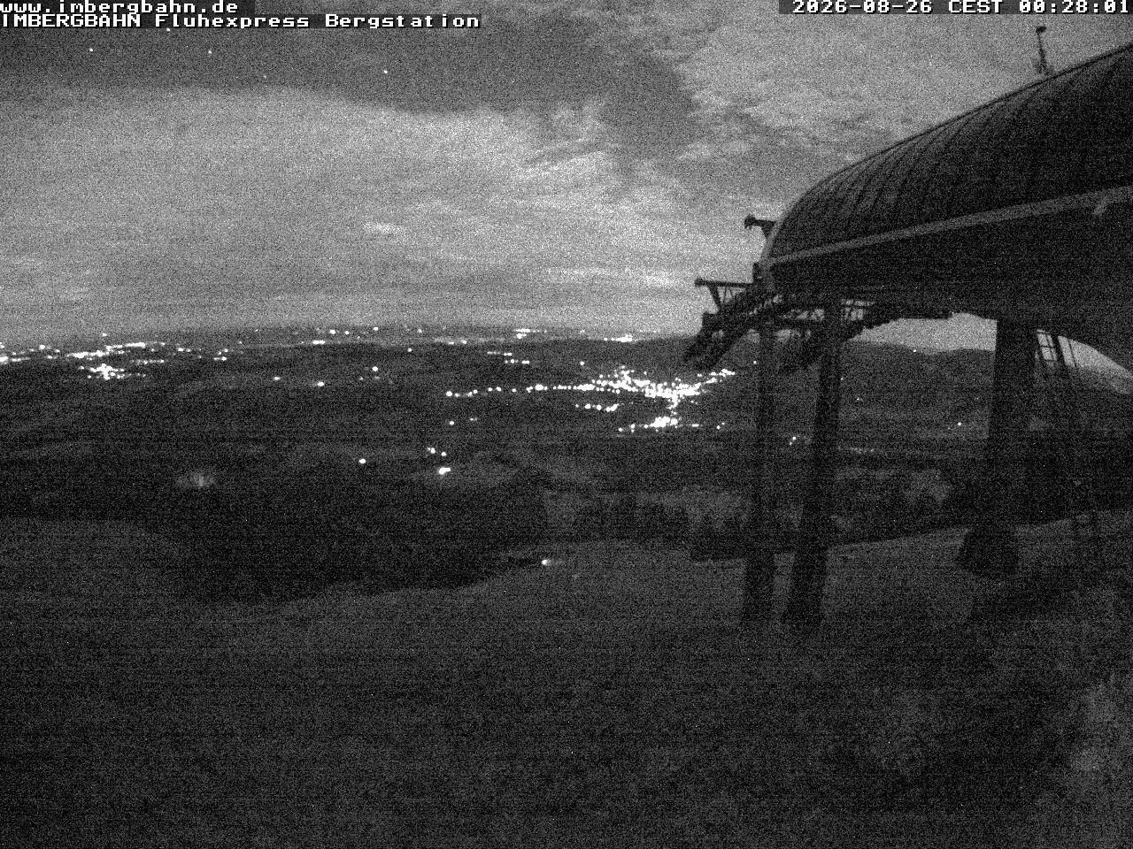 Archiv Foto Webcam Fluhexpress - Bergstation