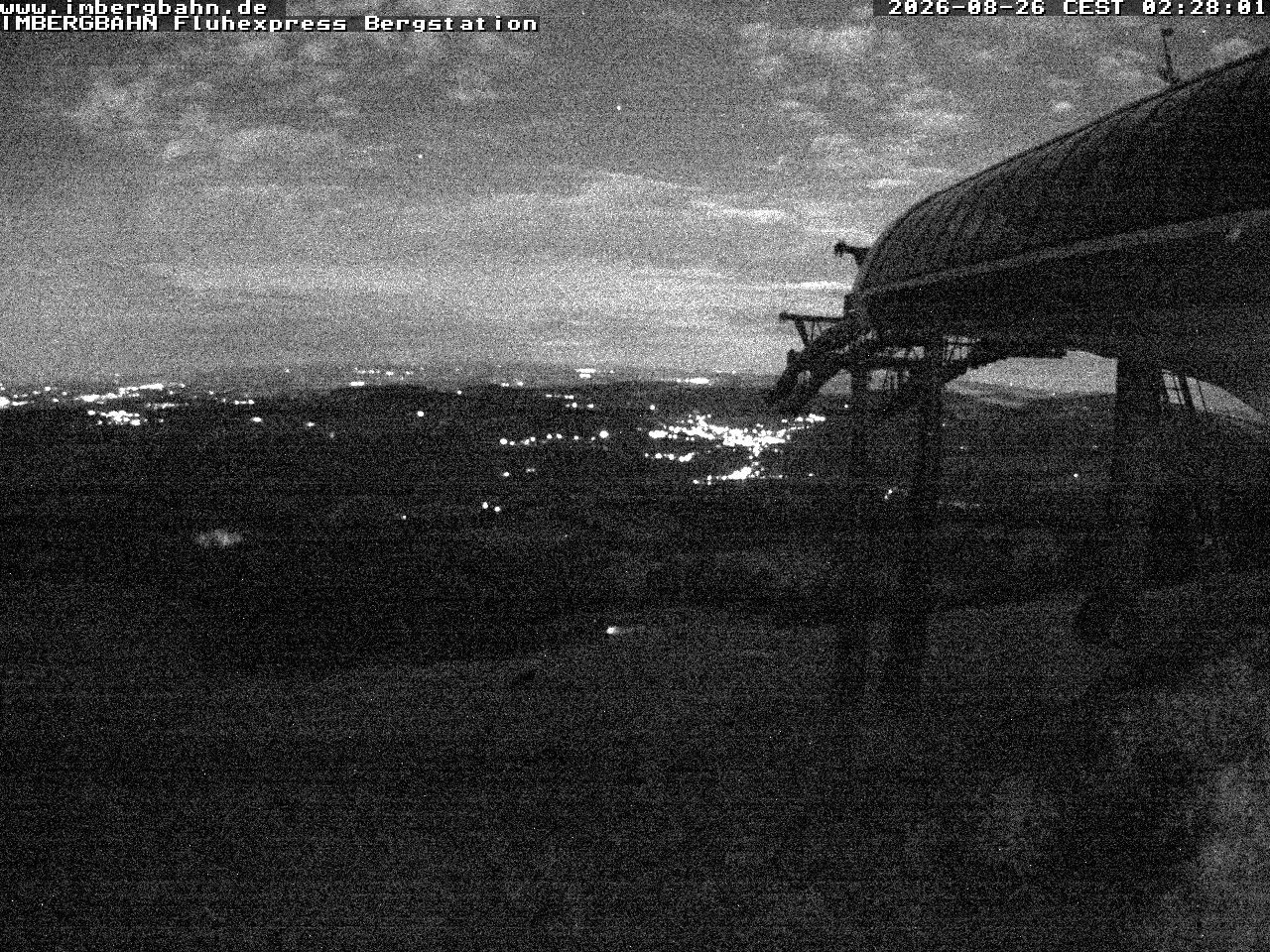 Archiv Foto Webcam Fluhexpress - Bergstation