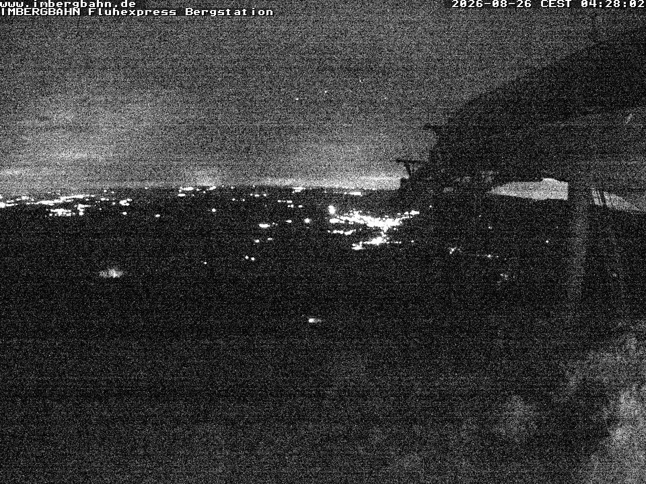 Archiv Foto Webcam Fluhexpress - Bergstation