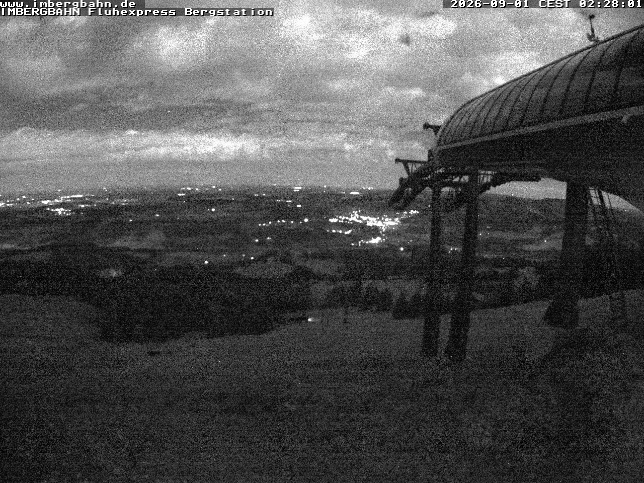 Archiv Foto Webcam Fluhexpress - Bergstation