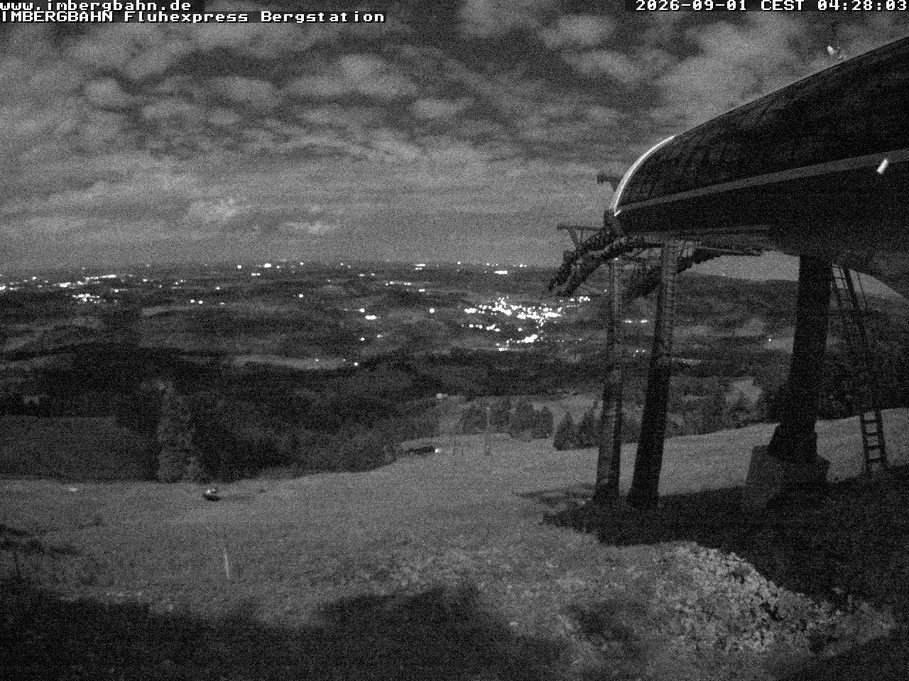 Archiv Foto Webcam Fluhexpress - Bergstation