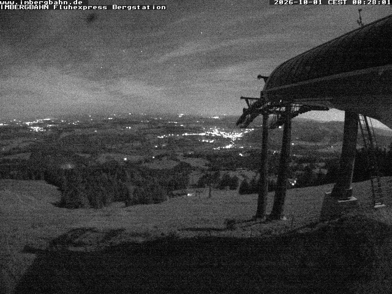 Archiv Foto Webcam Fluhexpress - Bergstation
