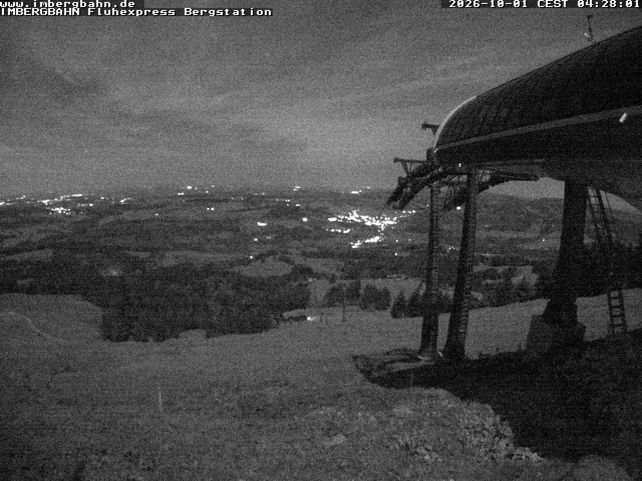 Archiv Foto Webcam Fluhexpress - Bergstation