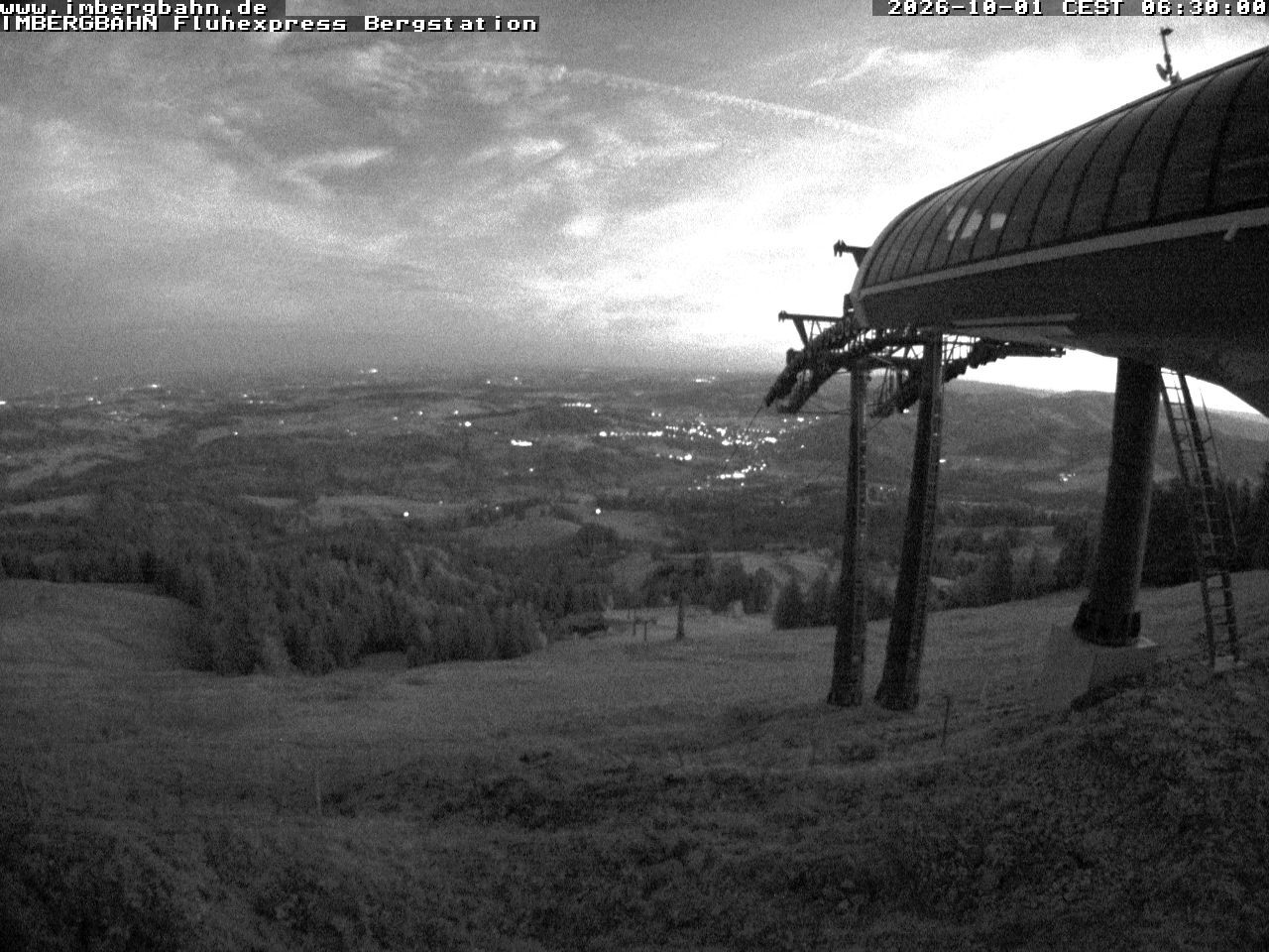 Archiv Foto Webcam Fluhexpress - Bergstation