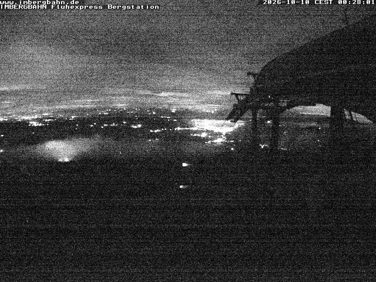 Archiv Foto Webcam Fluhexpress - Bergstation