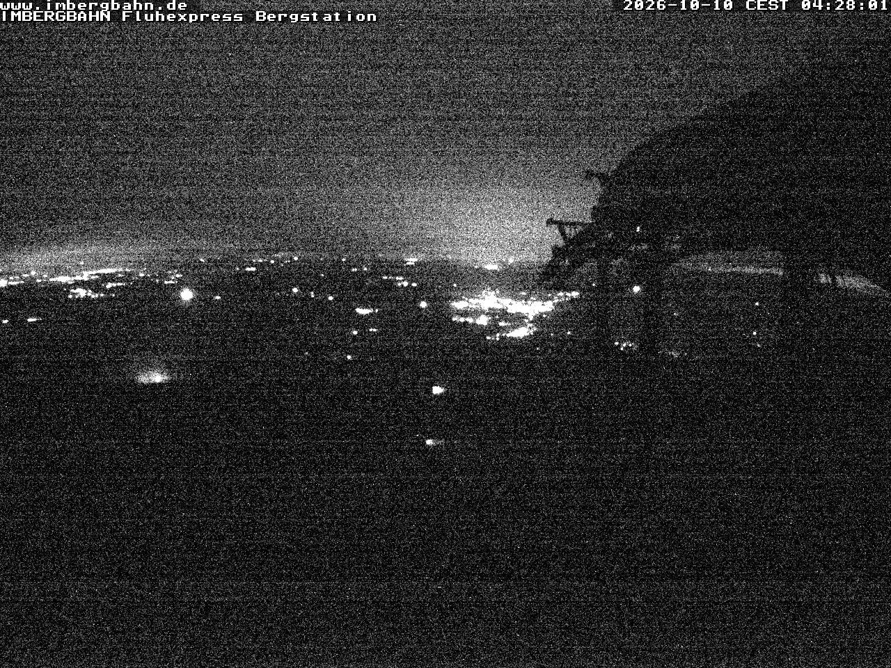 Archiv Foto Webcam Fluhexpress - Bergstation