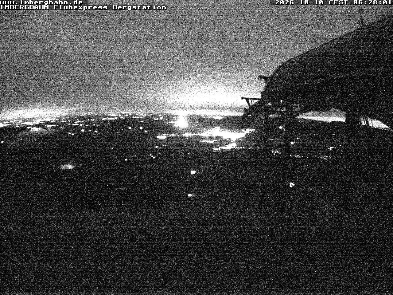 Archiv Foto Webcam Fluhexpress - Bergstation