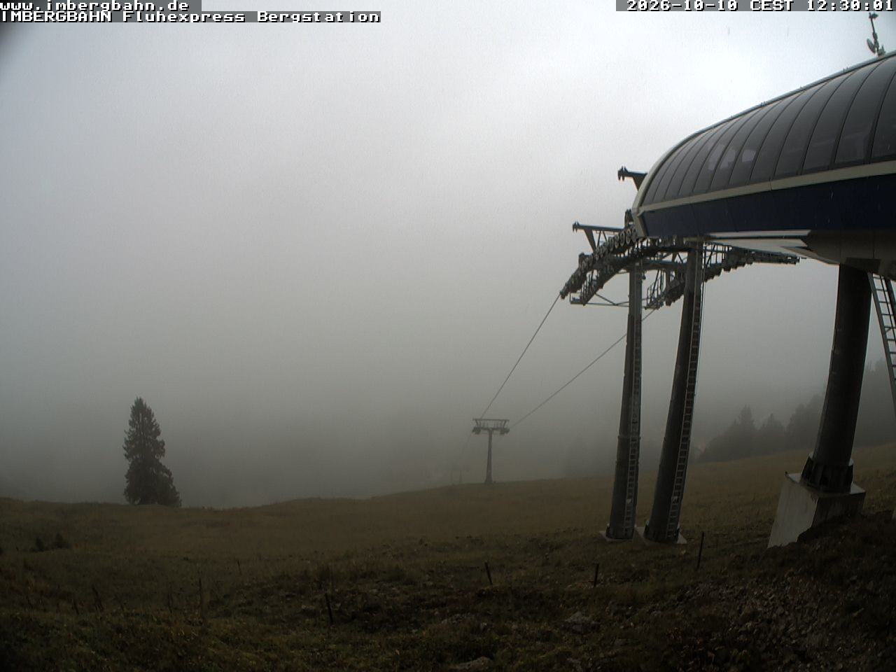 Archiv Foto Webcam Fluhexpress - Bergstation