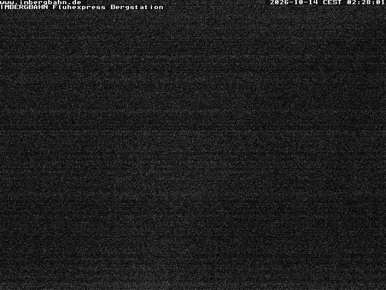 Archiv Foto Webcam Fluhexpress - Bergstation