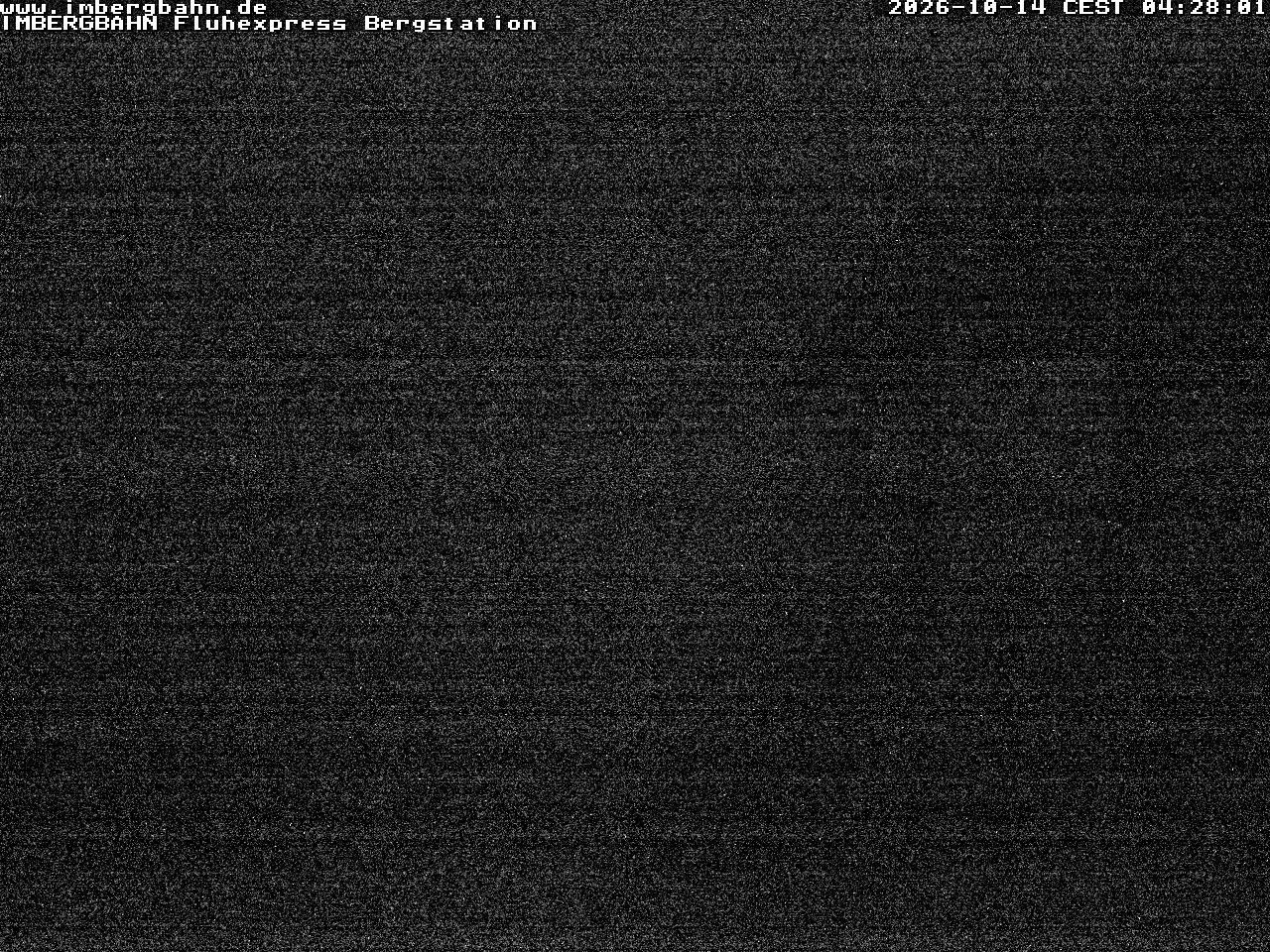 Archiv Foto Webcam Fluhexpress - Bergstation