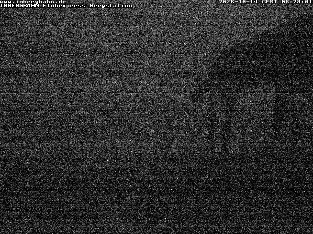 Archiv Foto Webcam Fluhexpress - Bergstation