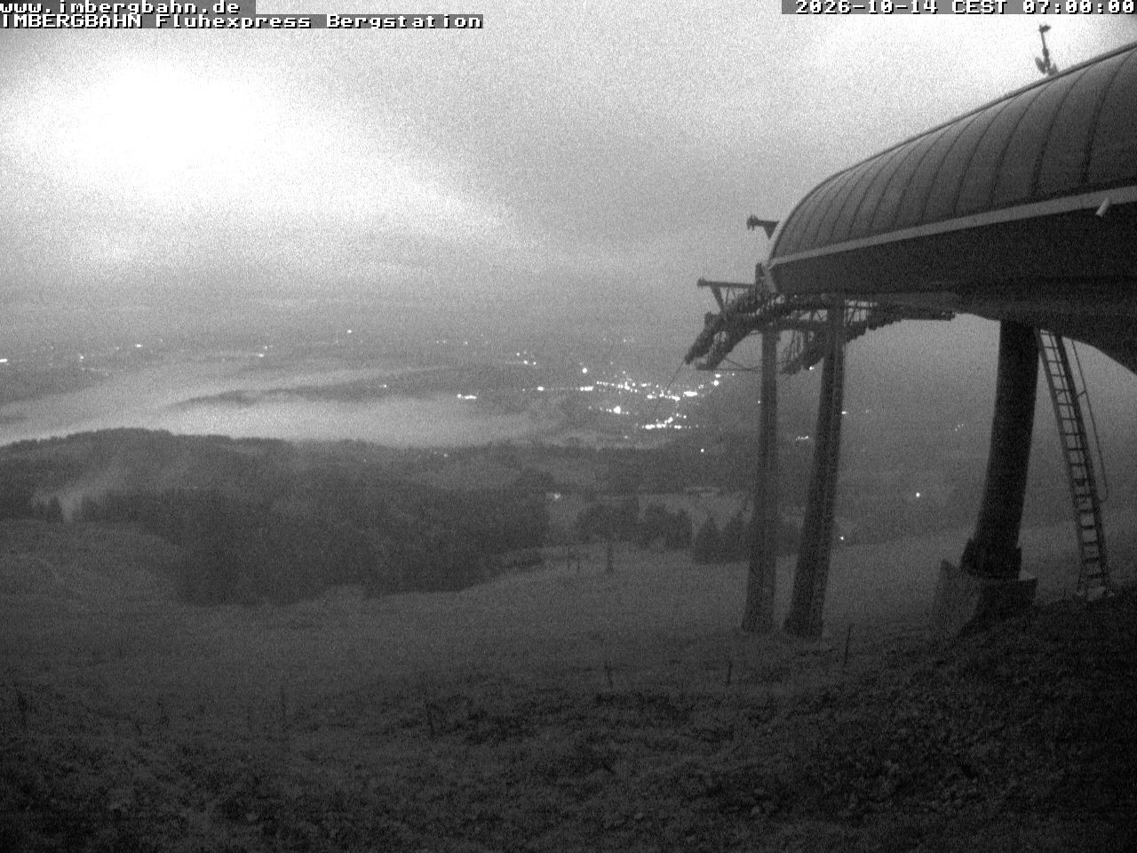 Archiv Foto Webcam Fluhexpress - Bergstation