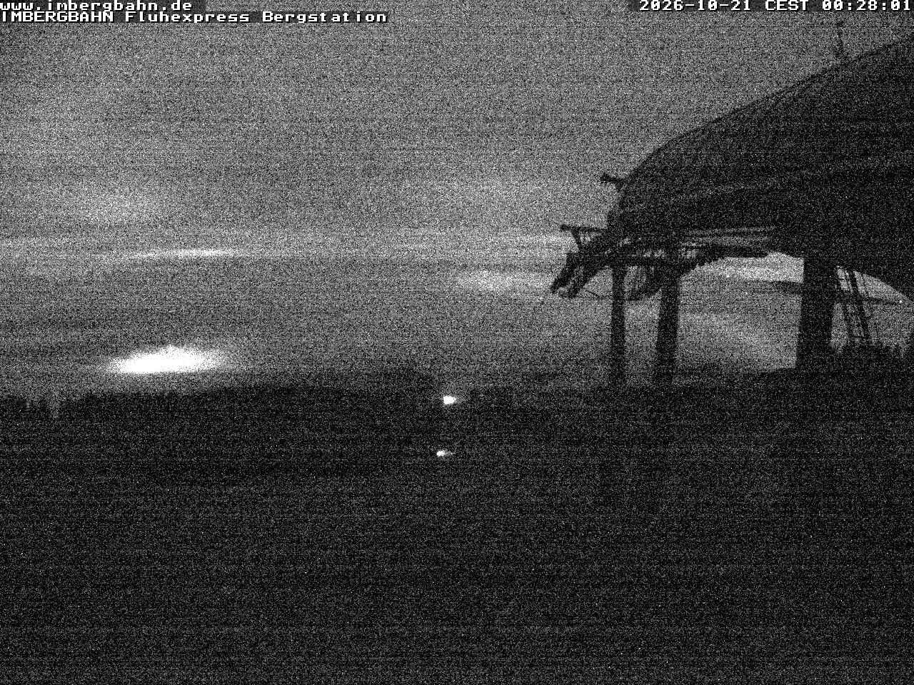 Archiv Foto Webcam Fluhexpress - Bergstation