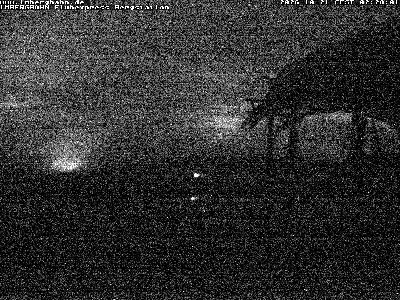 Archiv Foto Webcam Fluhexpress - Bergstation