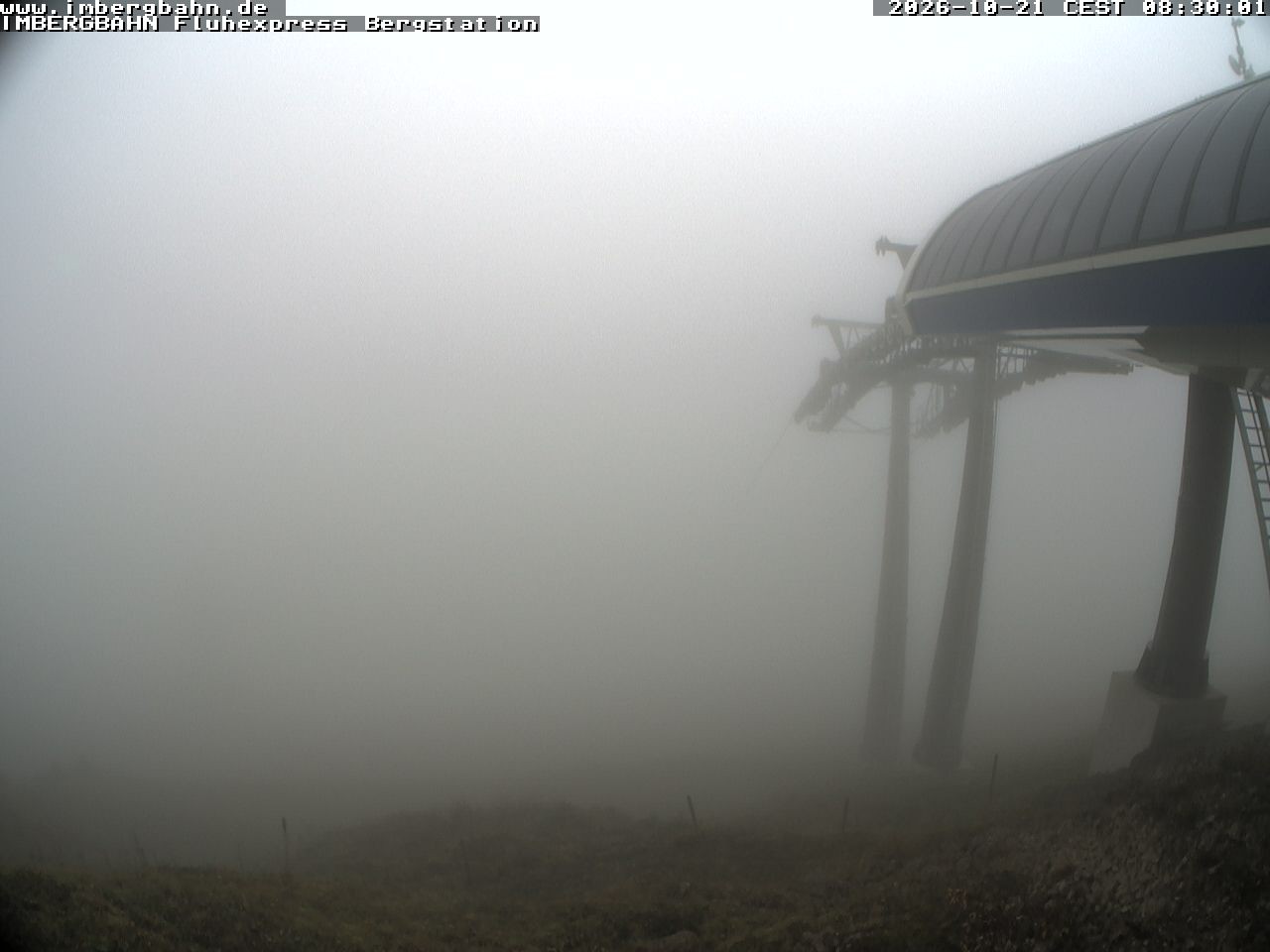 Archiv Foto Webcam Fluhexpress - Bergstation