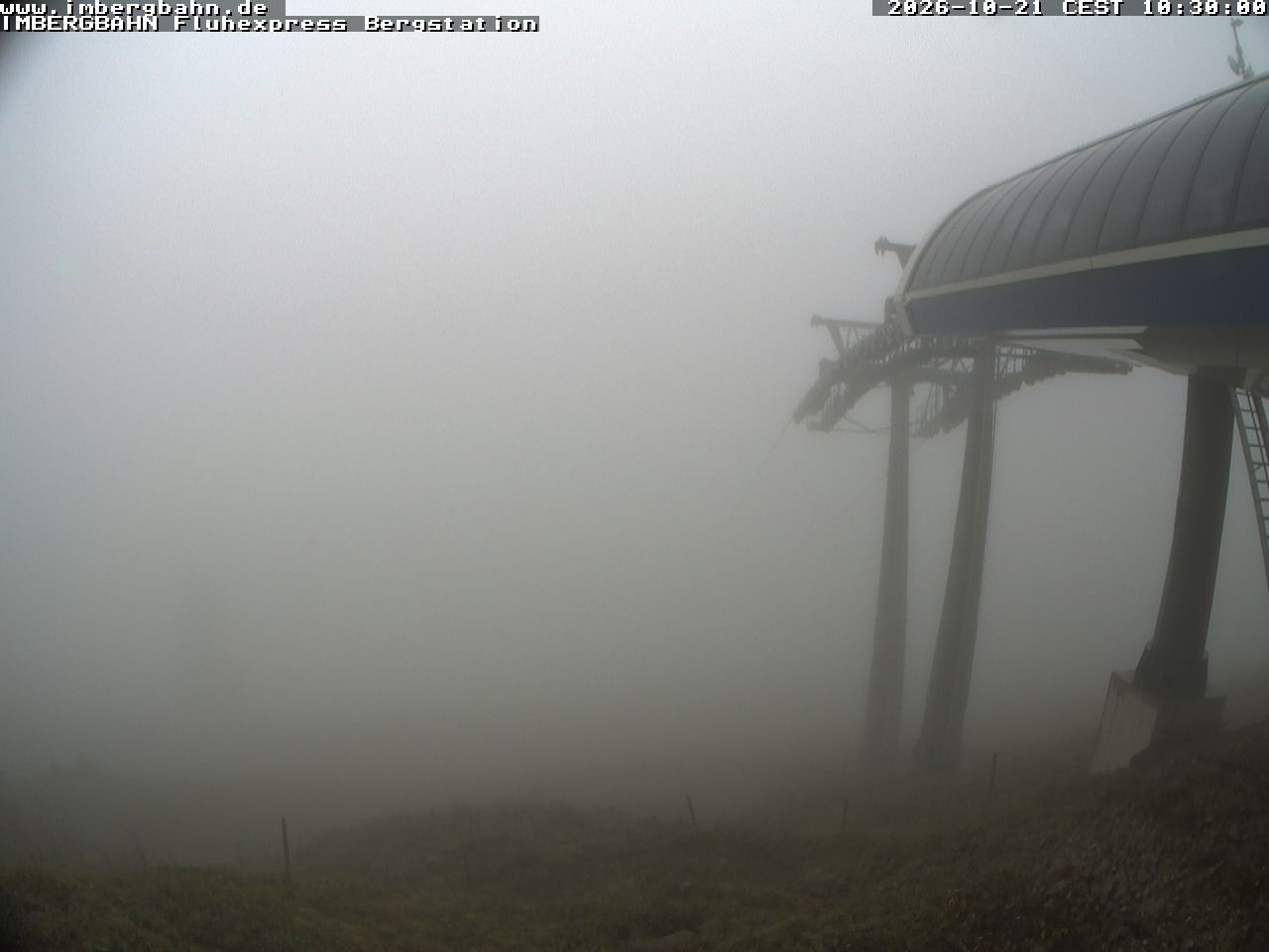 Archiv Foto Webcam Fluhexpress - Bergstation