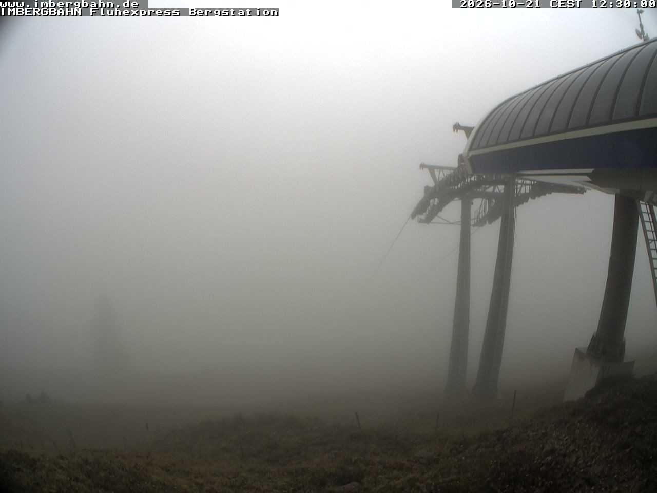 Archiv Foto Webcam Fluhexpress - Bergstation