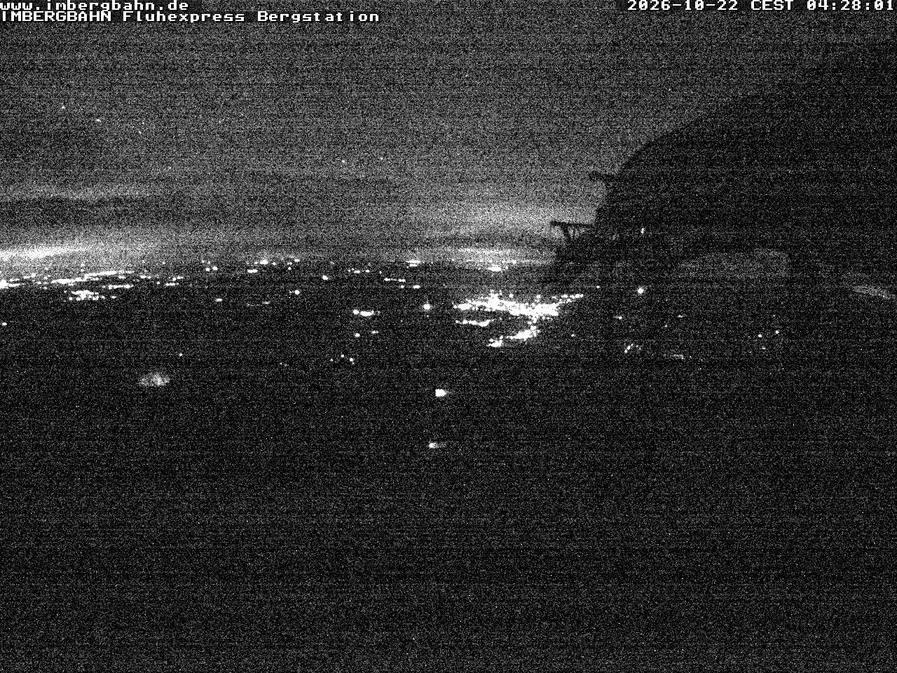 Archiv Foto Webcam Fluhexpress - Bergstation
