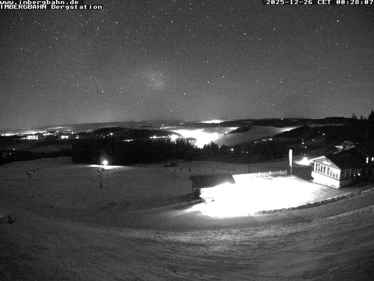 Archiv Foto Webcam Imbergbahn - Bergstation