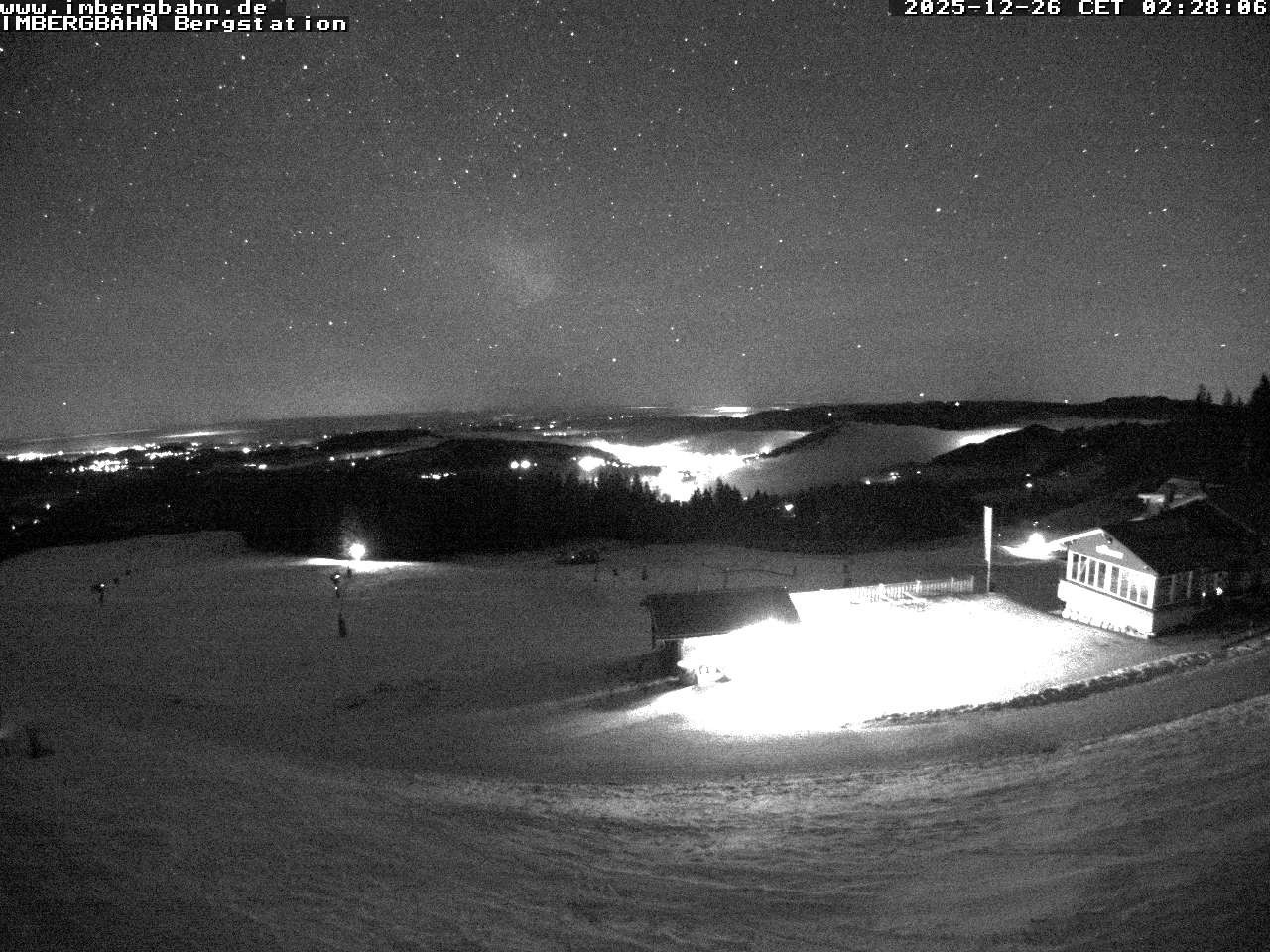 Archiv Foto Webcam Imbergbahn - Bergstation