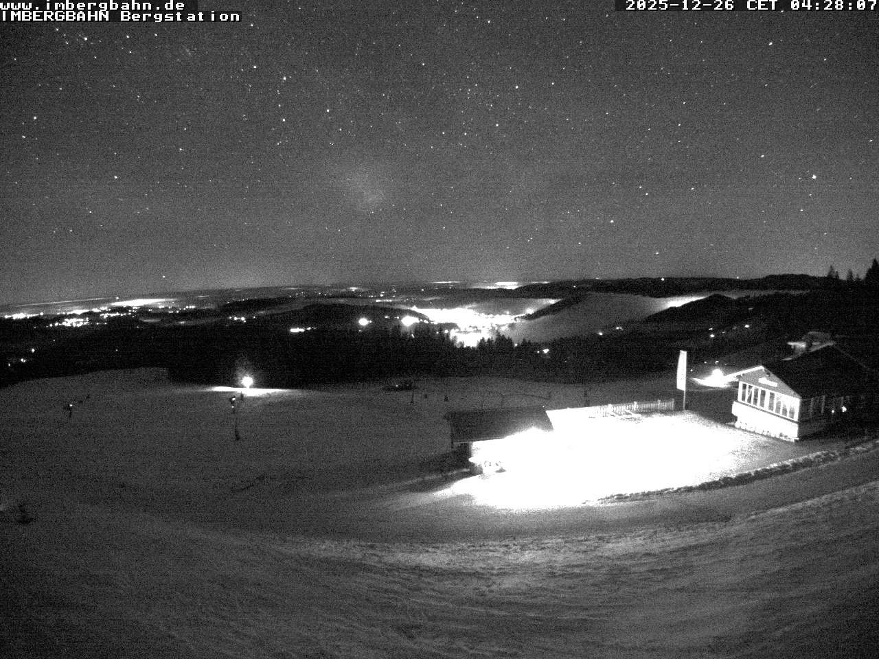 Archiv Foto Webcam Imbergbahn - Bergstation