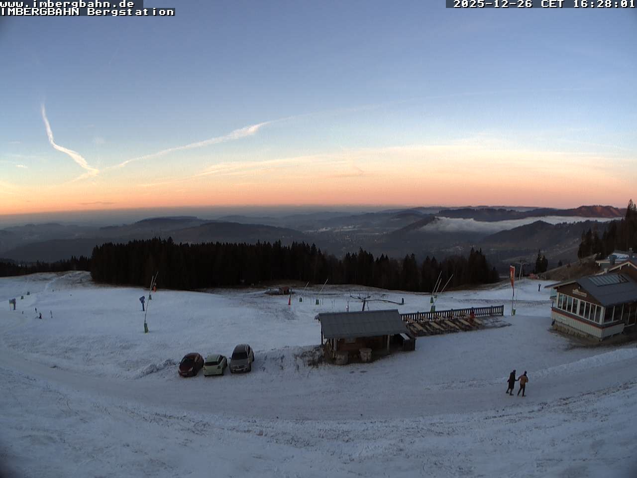 Archiv Foto Webcam Imbergbahn - Bergstation