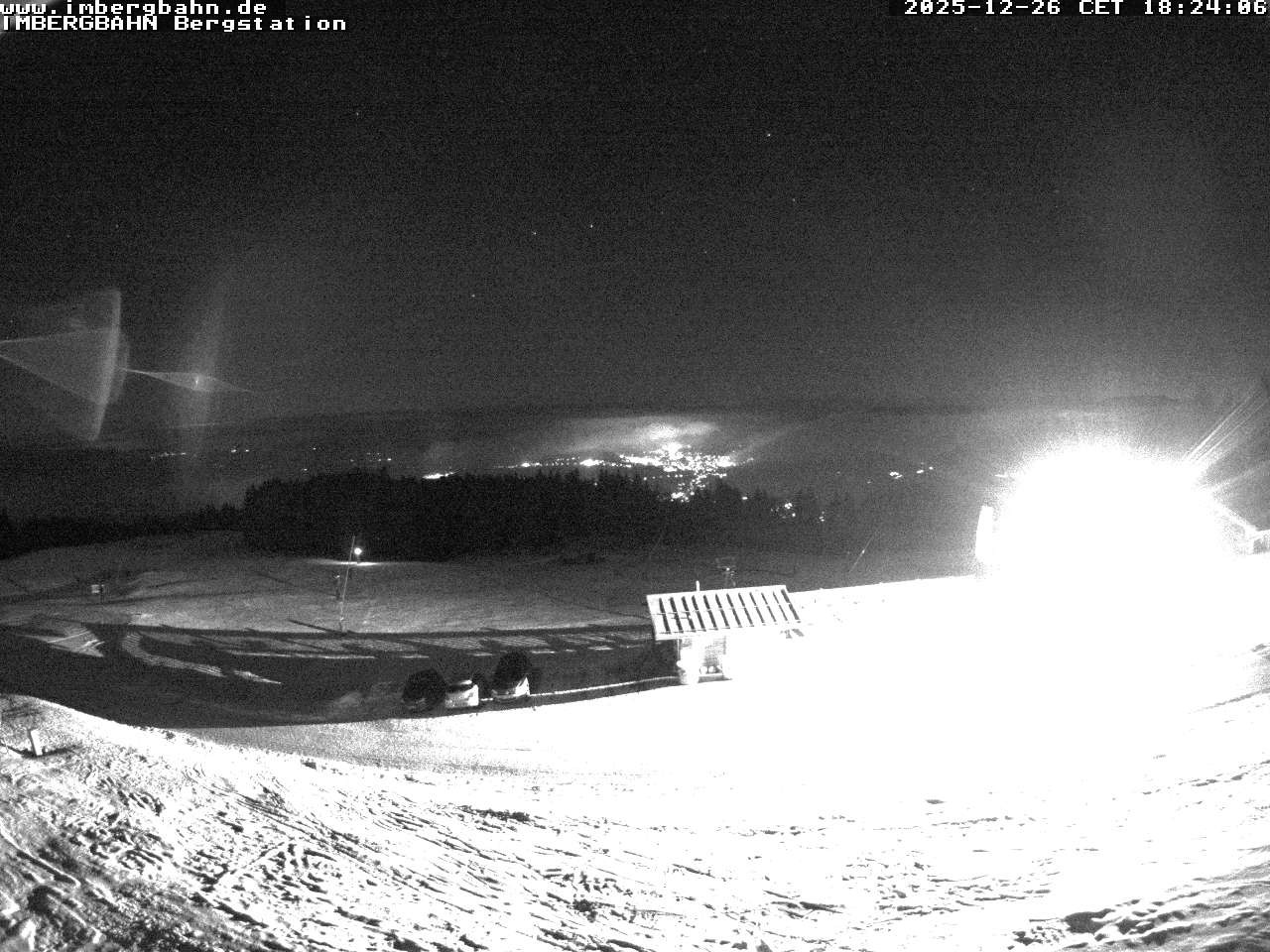 Archiv Foto Webcam Imbergbahn - Bergstation