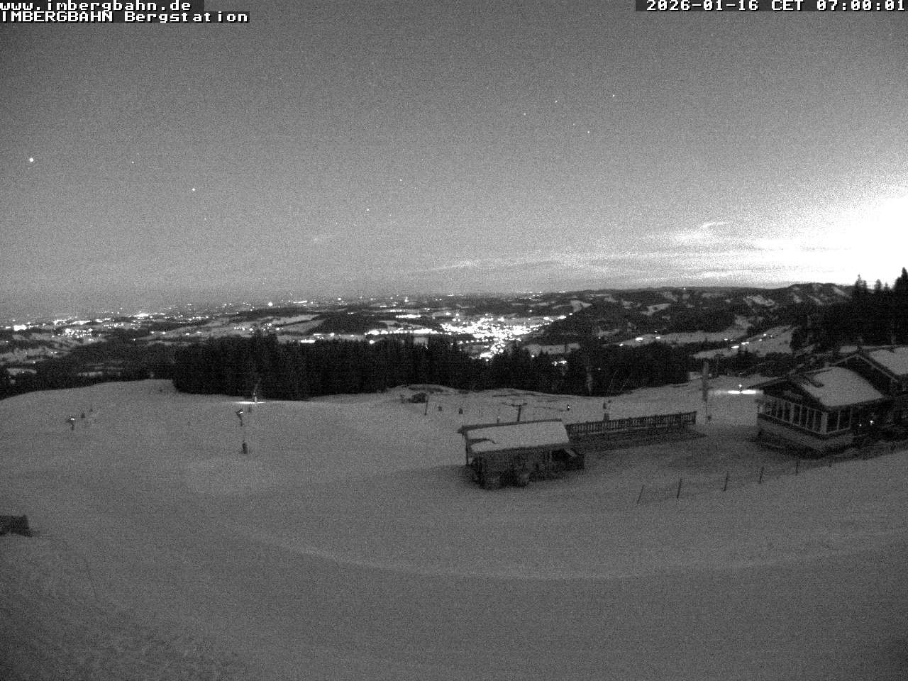 Archiv Foto Webcam Imbergbahn - Bergstation