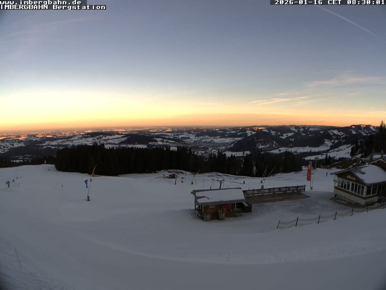 Archiv Foto Webcam Imbergbahn - Bergstation