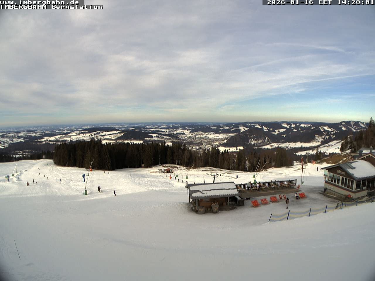 Archiv Foto Webcam Imbergbahn - Bergstation