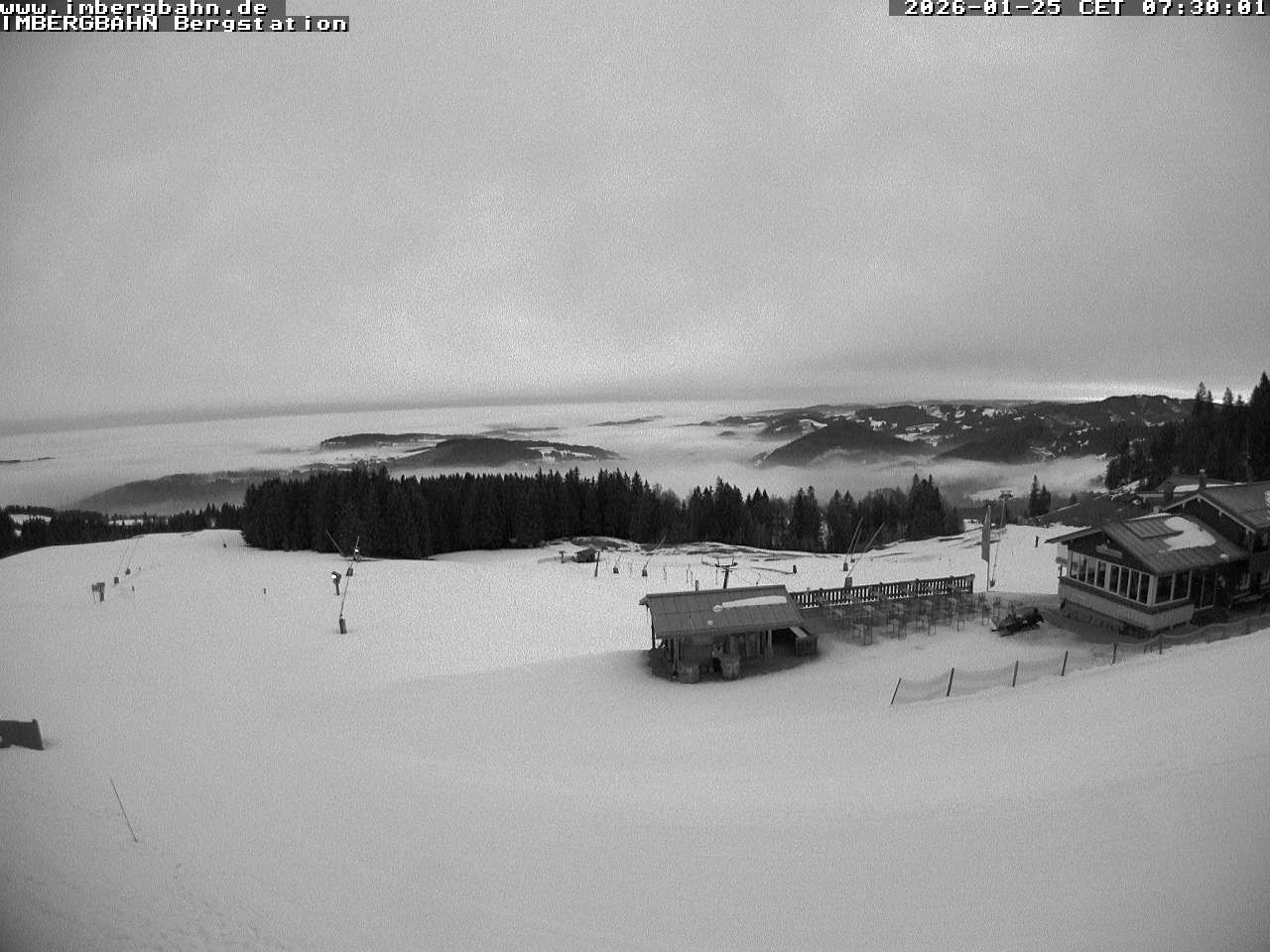 Archiv Foto Webcam Imbergbahn - Bergstation