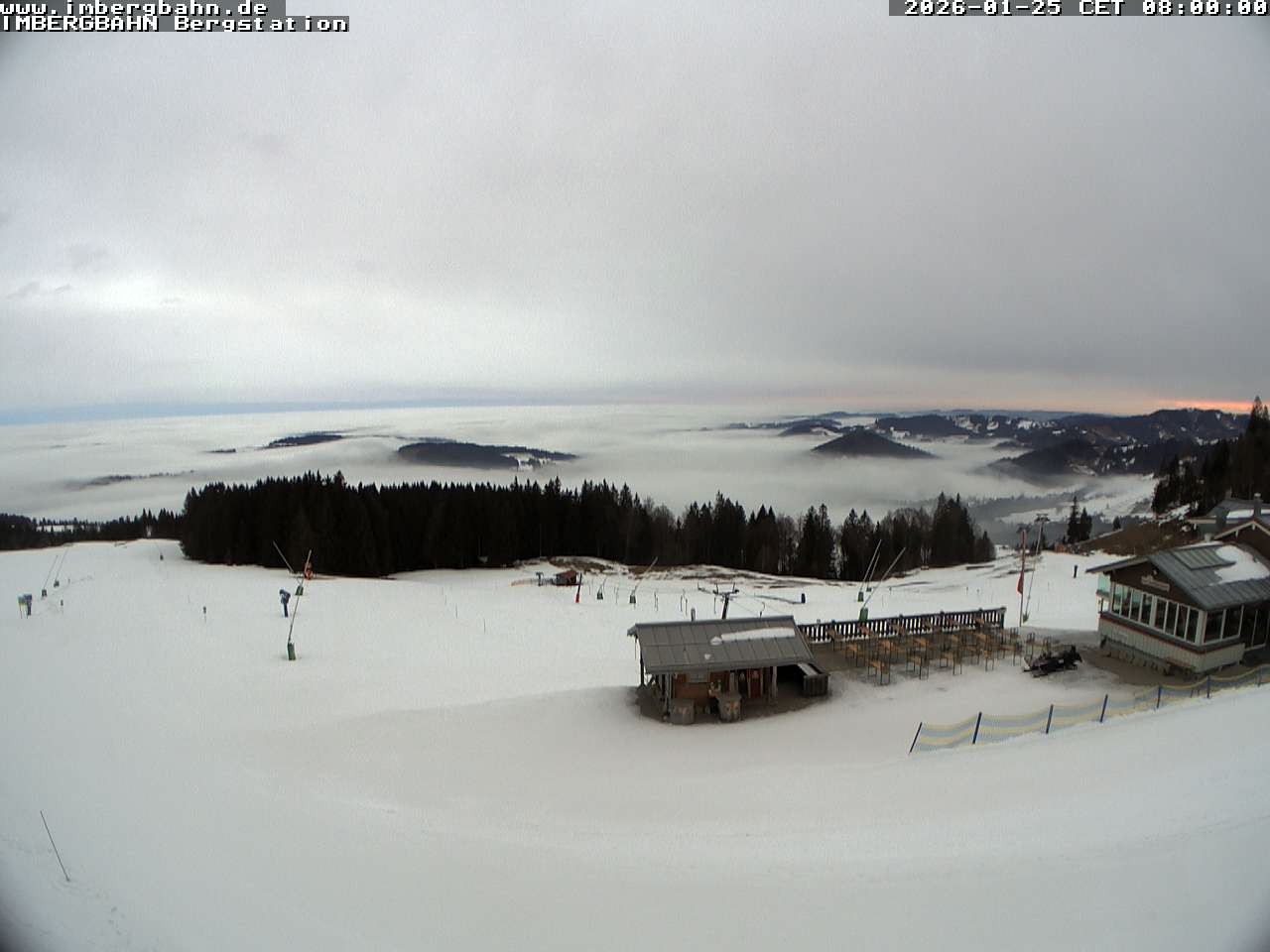 Archiv Foto Webcam Imbergbahn - Bergstation