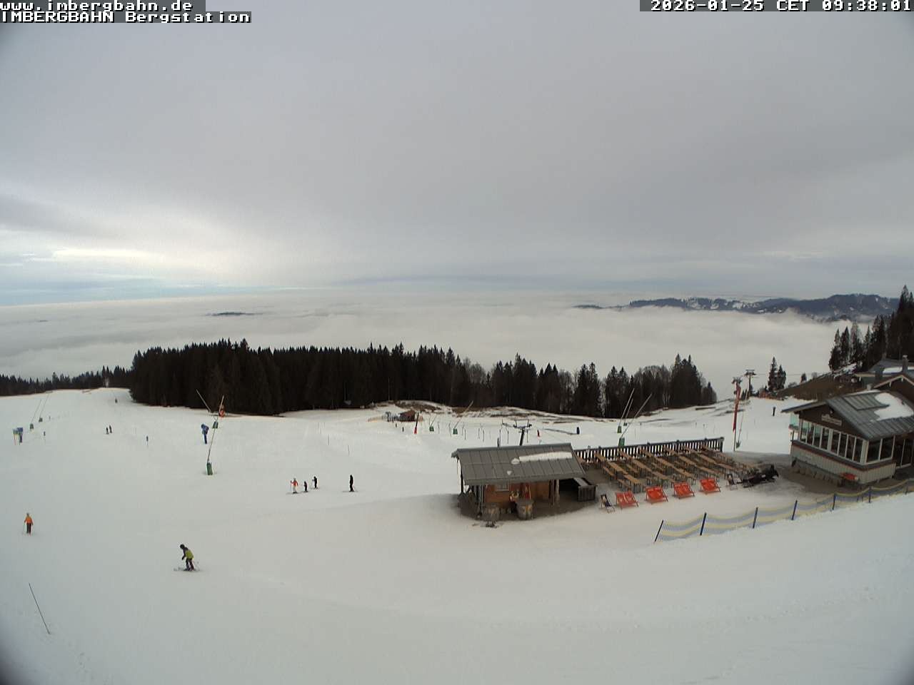 Archiv Foto Webcam Imbergbahn - Bergstation