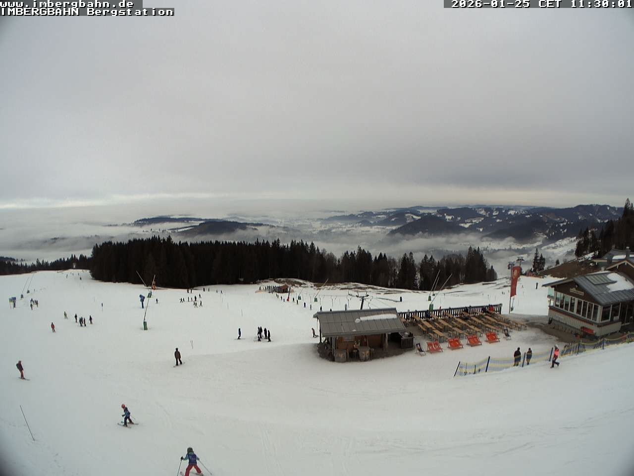 Archiv Foto Webcam Imbergbahn - Bergstation