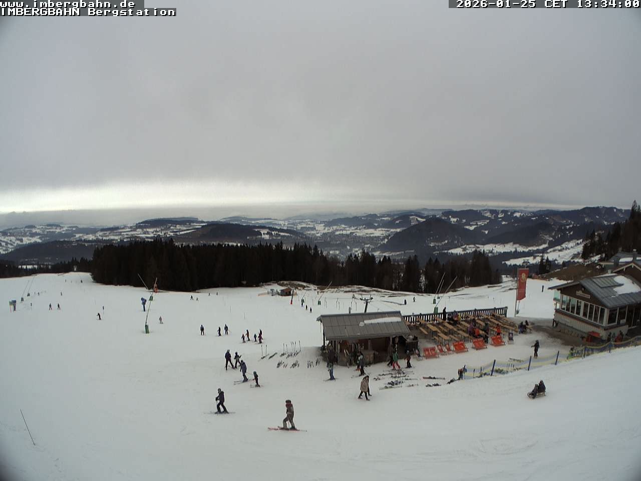 Archiv Foto Webcam Imbergbahn - Bergstation