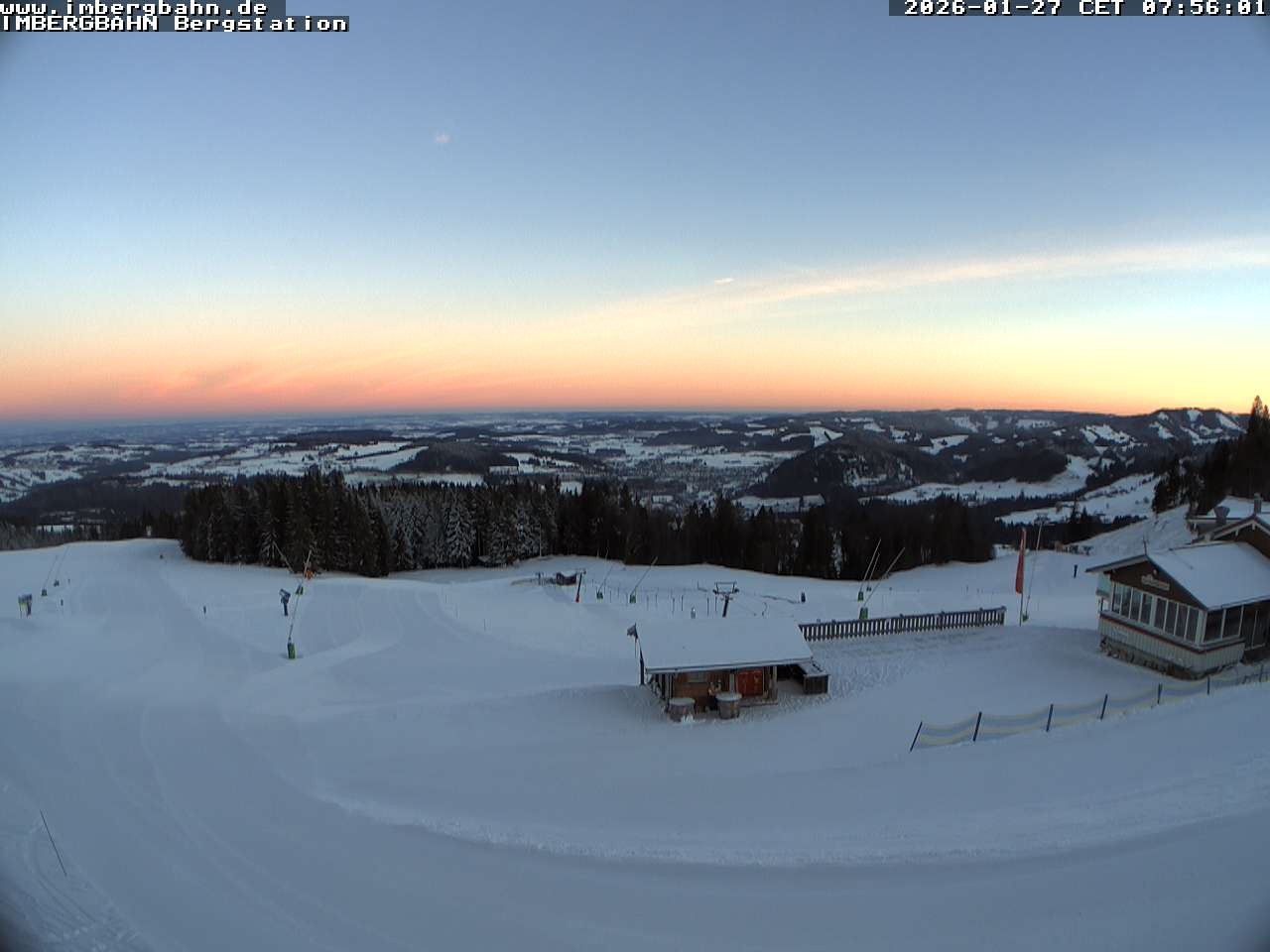 Archiv Foto Webcam Imbergbahn - Bergstation