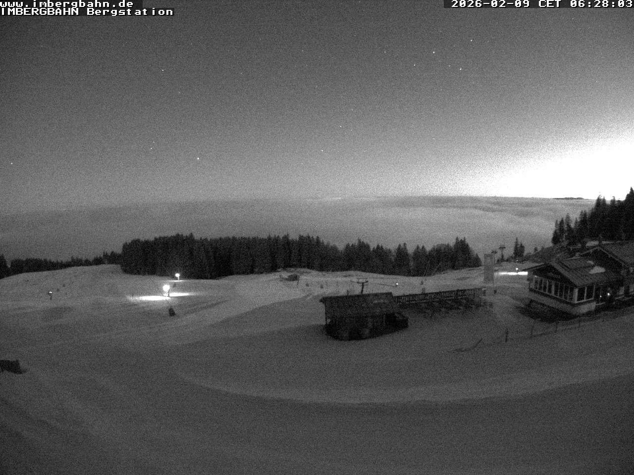 Archiv Foto Webcam Imbergbahn - Bergstation