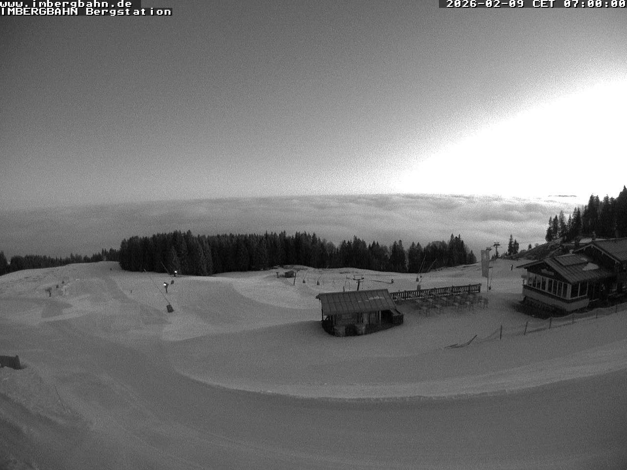 Archiv Foto Webcam Imbergbahn - Bergstation