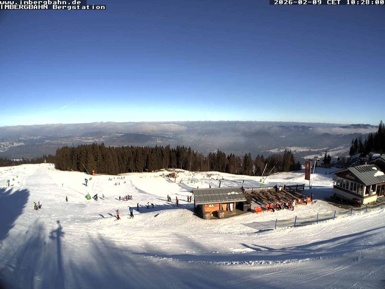 Archiv Foto Webcam Imbergbahn - Bergstation