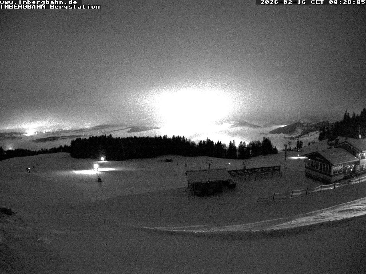 Archiv Foto Webcam Imbergbahn - Bergstation