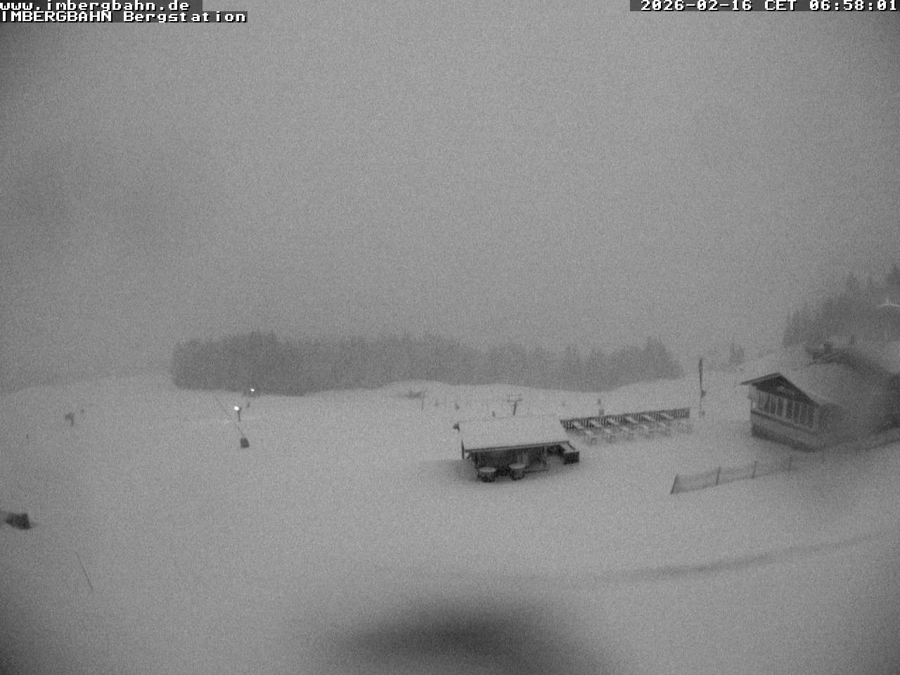 Archiv Foto Webcam Imbergbahn - Bergstation