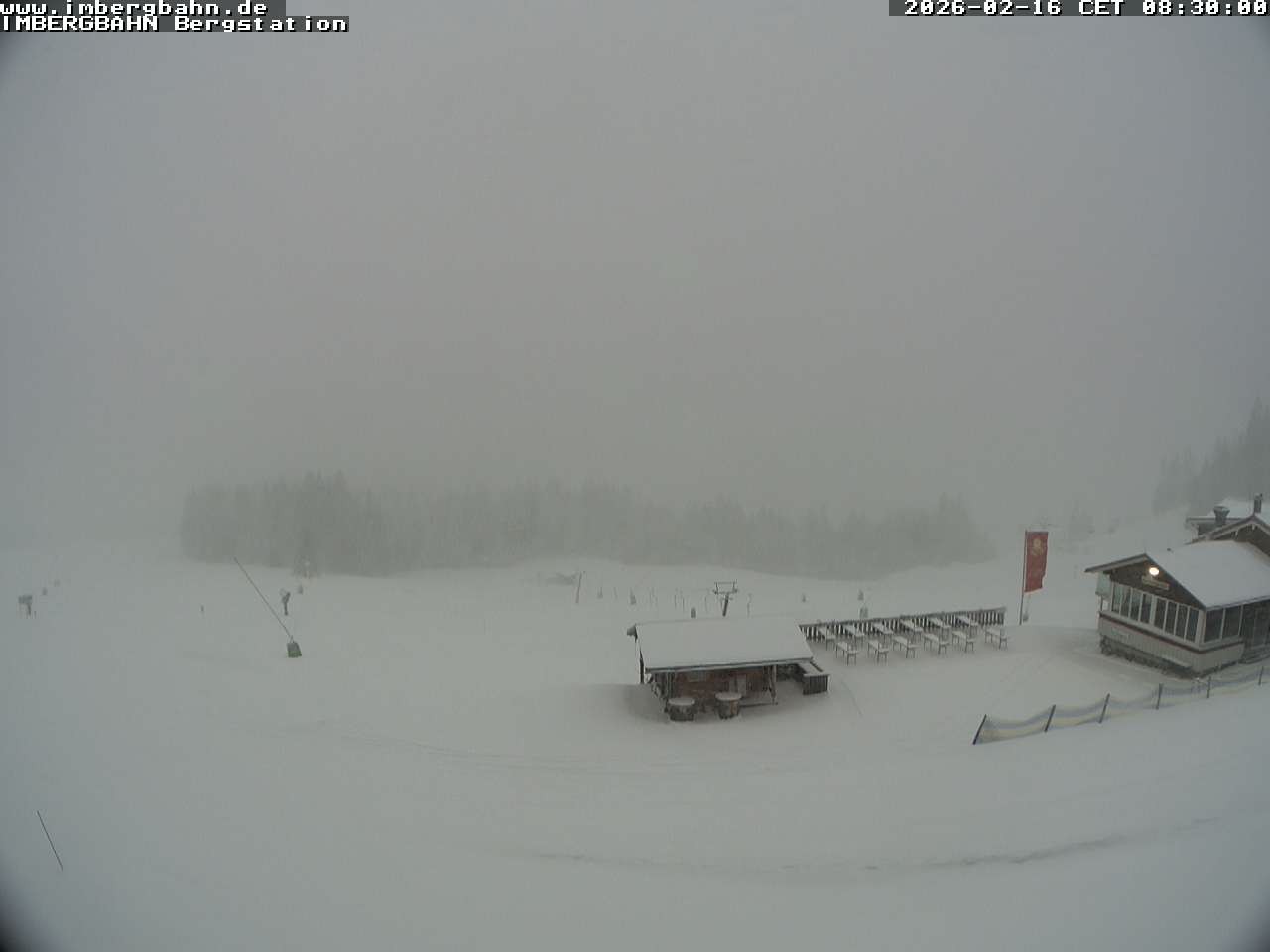 Archiv Foto Webcam Imbergbahn - Bergstation